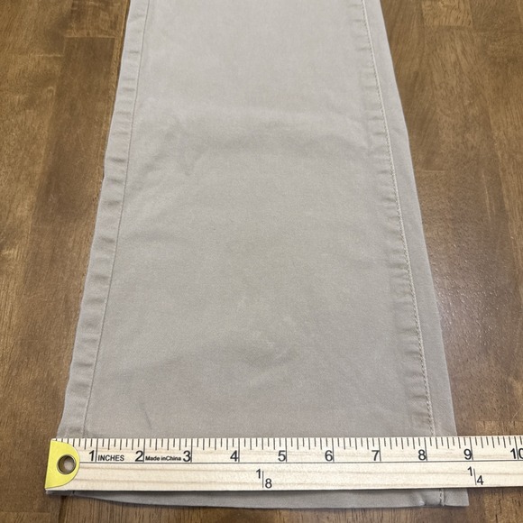 American Eagle kick boot chino pants women's 12XL long tan stretch preppy y2k - Picture 10 of 15